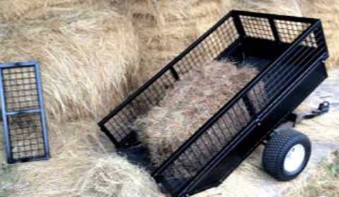 QM-0432 – Mesh Sided Dump Cart