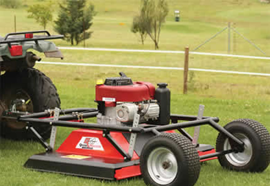 Quadmaster Atv implements, Atv equipment, universal mower, mowers for arena,lawn mowers,industrial mowers